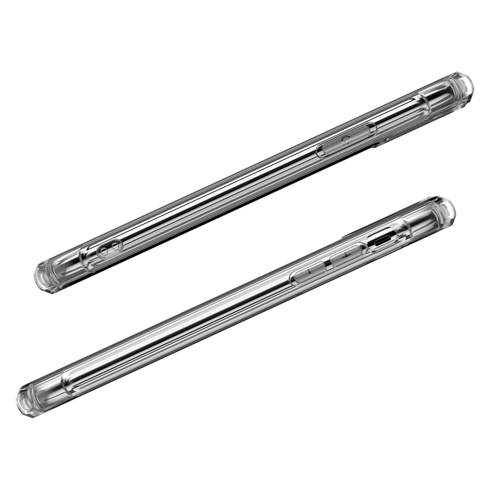 Custodia In TPU Antiurto Per Cuscino D'aria LEEU DESIGN Con Jack Di Conversione Vocale Per IPhone XR Da 6,1 Pollici - Trasparente-13