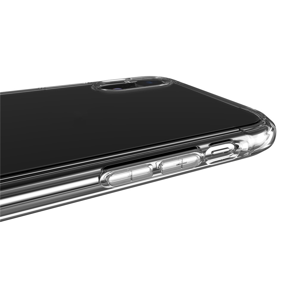 Custodia In TPU Antiurto Per Cuscino D'aria LEEU DESIGN Con Jack Di Conversione Vocale Per IPhone XR Da 6,1 Pollici - Trasparente-4