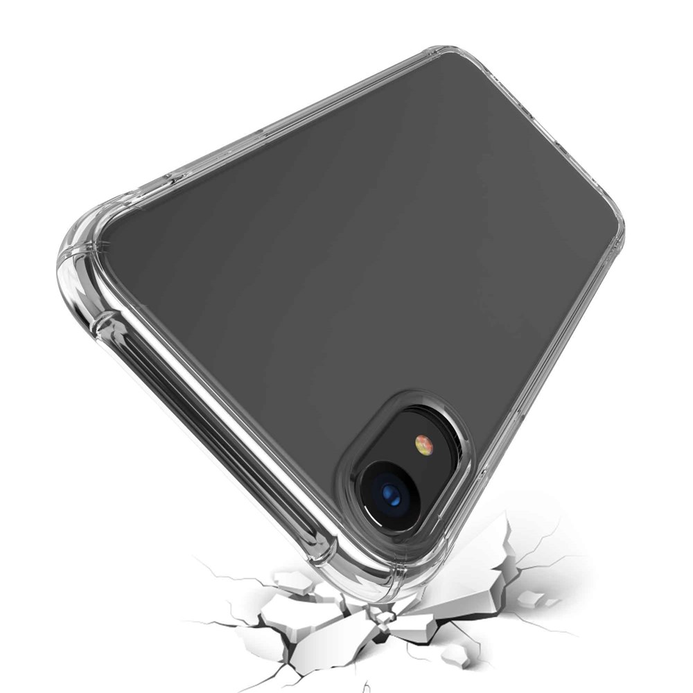 Custodia In TPU Antiurto Per Cuscino D'aria LEEU DESIGN Con Jack Di Conversione Vocale Per IPhone XR Da 6,1 Pollici - Trasparente-7