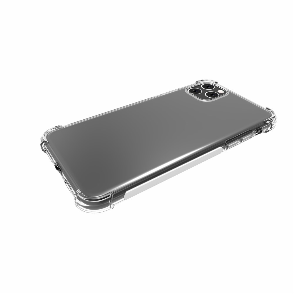 Clear Shock Absorption Soft TPU Phone Case for iPhone (2019) 6.5-inch - Transparent-4