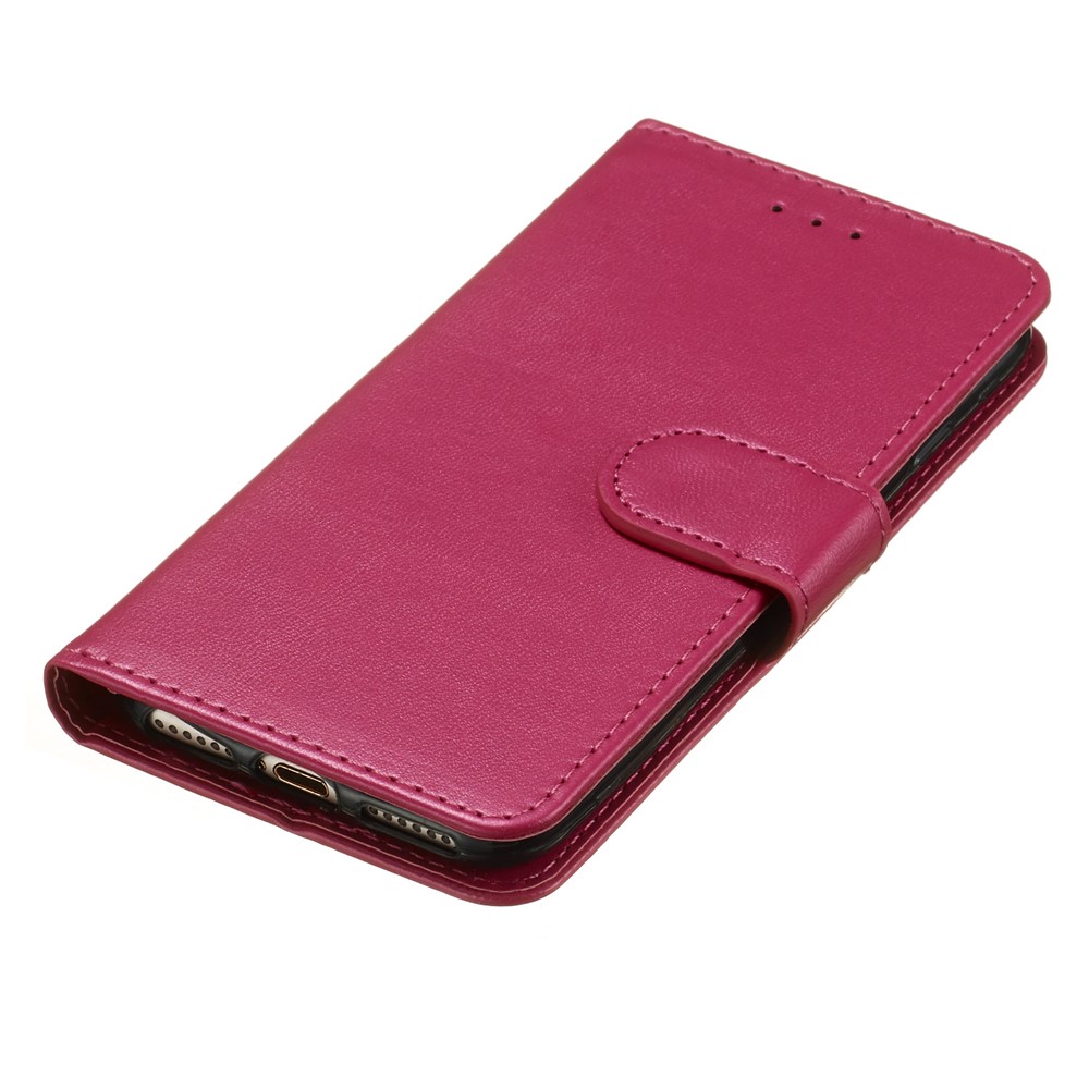 Wallet Leather Stand Mobile Phone Case for iPhone 7 4.7 inch - Rose-7