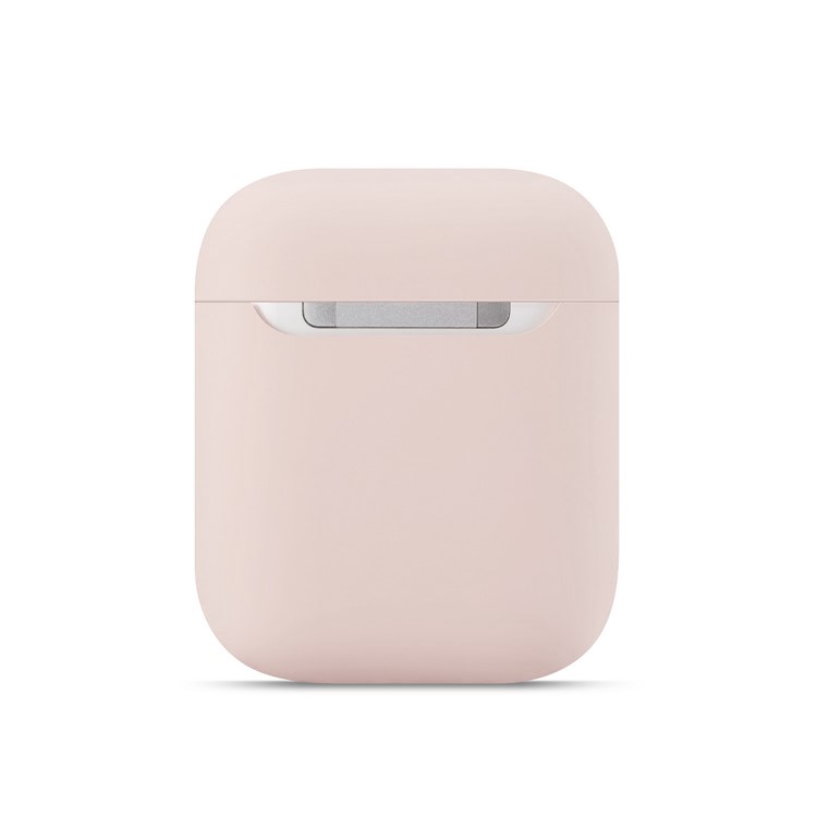 Solid Color Liquid Silicone Case for Apple AirPods with Charging Case (2019) / AirPods with Wireless Charging Case (2019) / AirPods with Charging Case (2016) - Style I-4