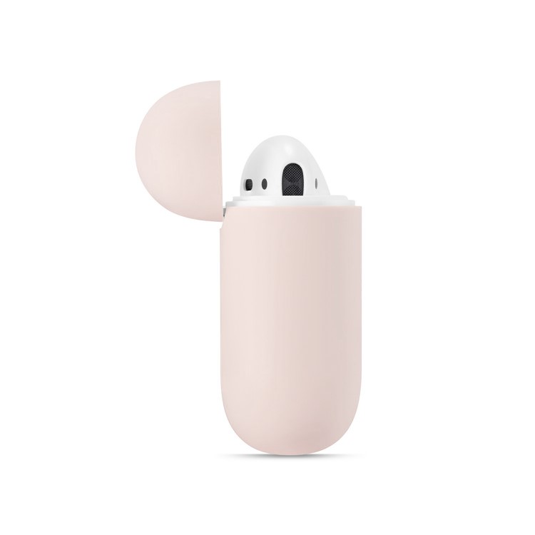 Solid Color Liquid Silicone Case for Apple AirPods with Charging Case (2019) / AirPods with Wireless Charging Case (2019) / AirPods with Charging Case (2016) - Style I-7