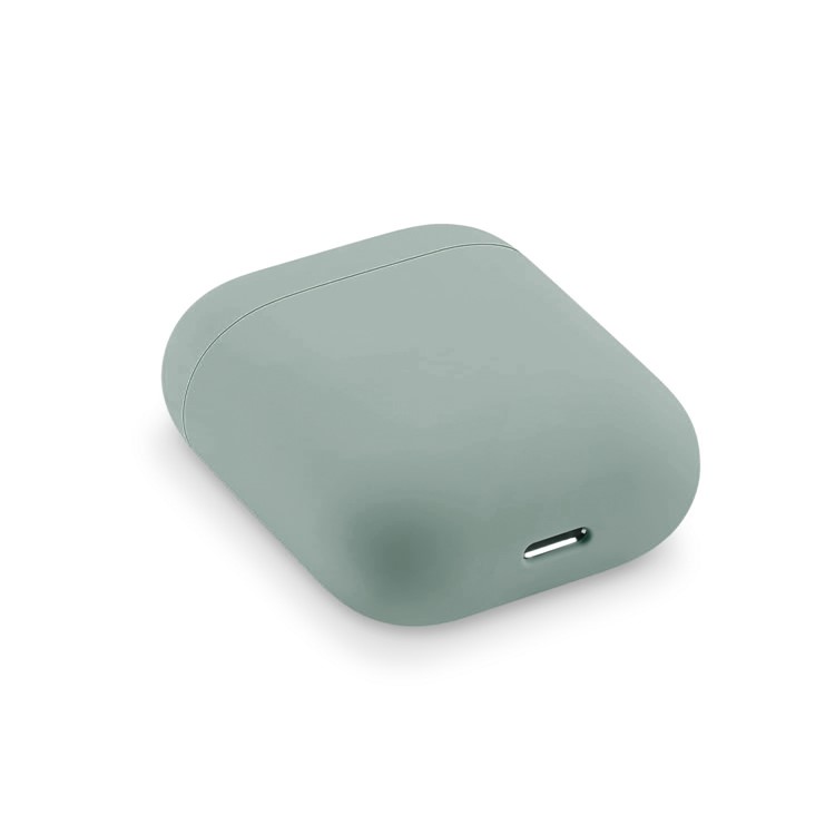 Solid Color Liquid Silicone Case for Apple AirPods with Charging Case (2019) / AirPods with Wireless Charging Case (2019) / AirPods with Charging Case (2016) - Style N-10