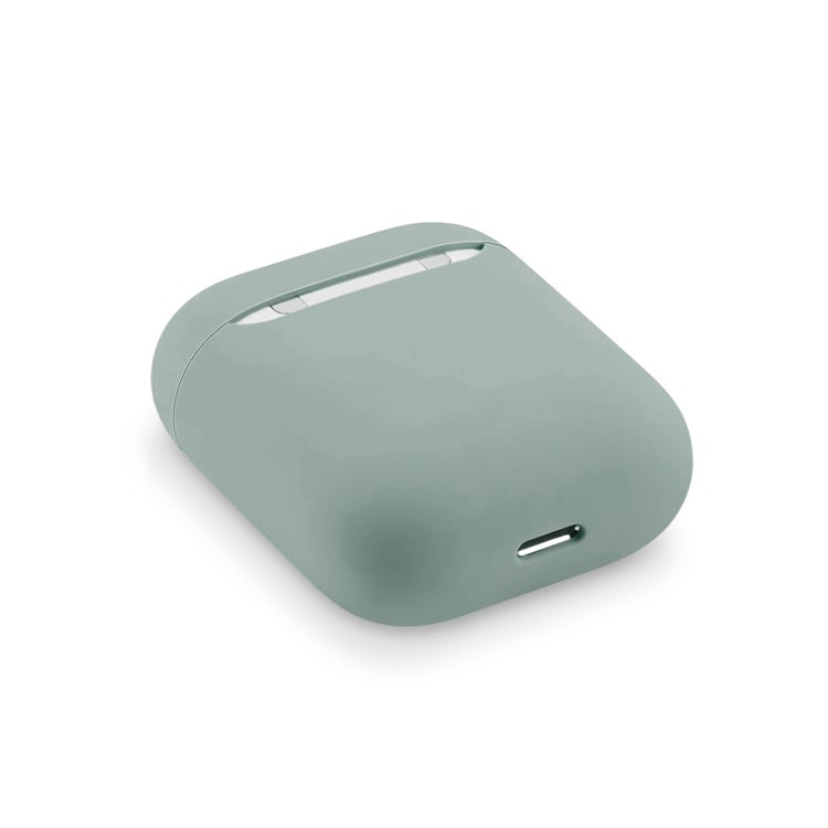 Solid Color Liquid Silicone Case for Apple AirPods with Charging Case (2019) / AirPods with Wireless Charging Case (2019) / AirPods with Charging Case (2016) - Style N-11