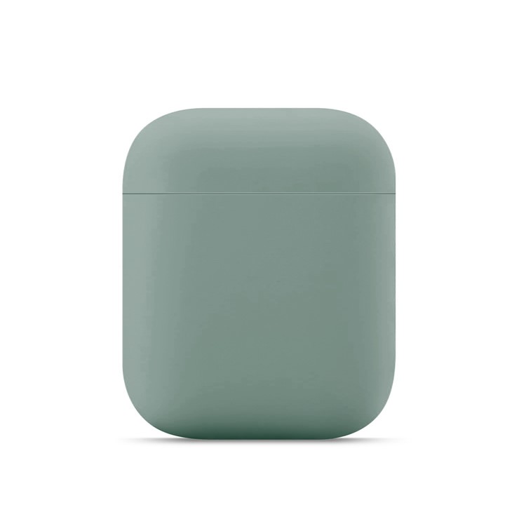 Solid Color Liquid Silicone Case for Apple AirPods with Charging Case (2019) / AirPods with Wireless Charging Case (2019) / AirPods with Charging Case (2016) - Style N-2