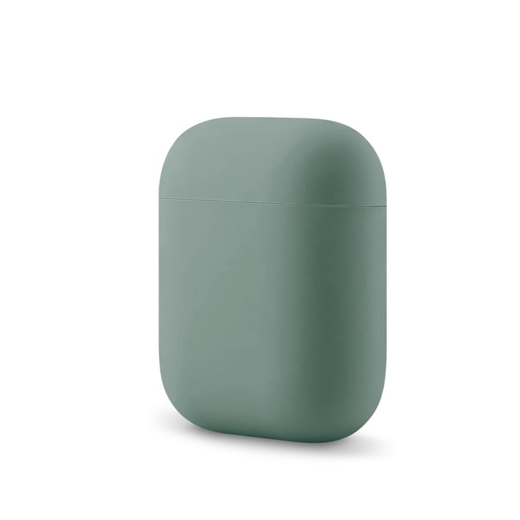 Solid Color Liquid Silicone Case for Apple AirPods with Charging Case (2019) / AirPods with Wireless Charging Case (2019) / AirPods with Charging Case (2016) - Style N-3