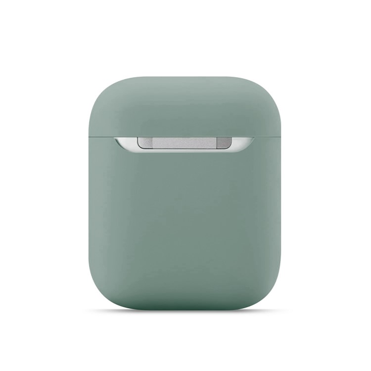 Solid Color Liquid Silicone Case for Apple AirPods with Charging Case (2019) / AirPods with Wireless Charging Case (2019) / AirPods with Charging Case (2016) - Style N-4