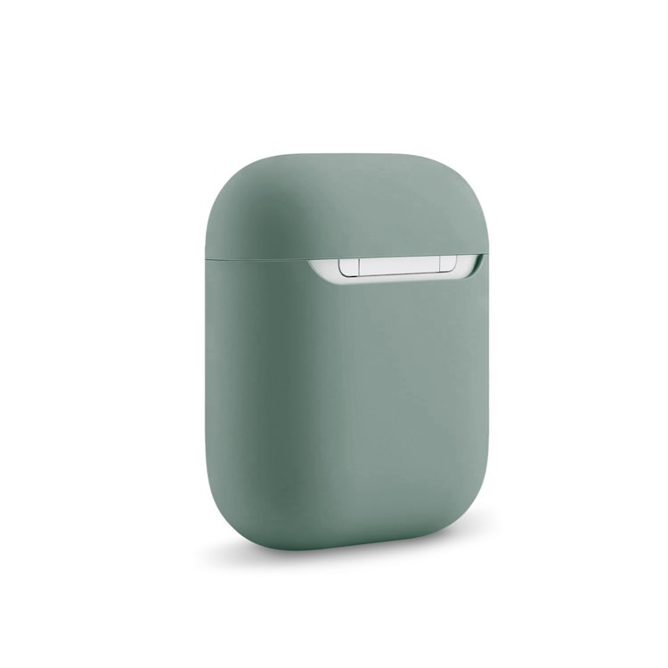 Solid Color Liquid Silicone Case for Apple AirPods with Charging Case (2019) / AirPods with Wireless Charging Case (2019) / AirPods with Charging Case (2016) - Style N-5