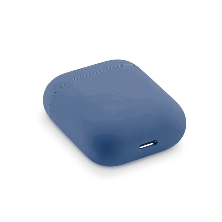 Solid Color Liquid Silicone Case for Apple AirPods with Charging Case (2019) / AirPods with Wireless Charging Case (2019) / AirPods with Charging Case (2016) - Style Q-10