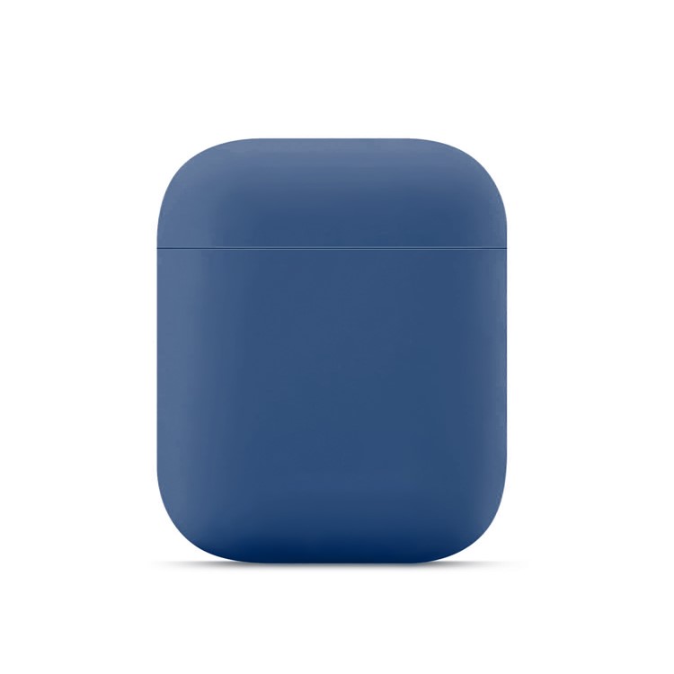 Solid Color Liquid Silicone Case for Apple AirPods with Charging Case (2019) / AirPods with Wireless Charging Case (2019) / AirPods with Charging Case (2016) - Style Q-2