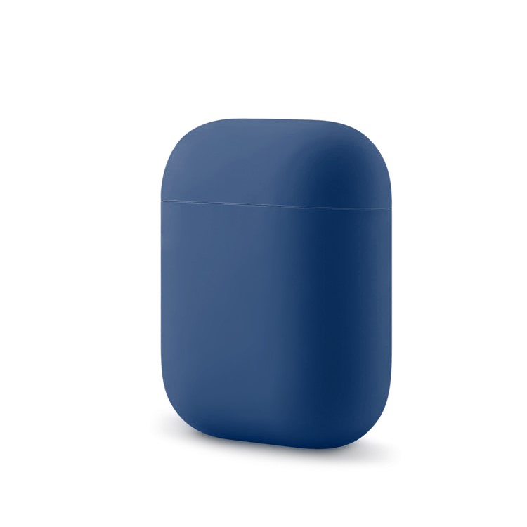 Solid Color Liquid Silicone Case for Apple AirPods with Charging Case (2019) / AirPods with Wireless Charging Case (2019) / AirPods with Charging Case (2016) - Style Q-3