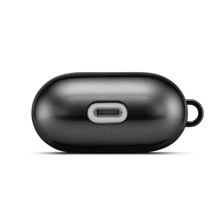 Rubberized TPU Case for Apple AirPods with Wireless Charging Case (2019) / AirPods with Charging Case (2019) (2016) - Black-13