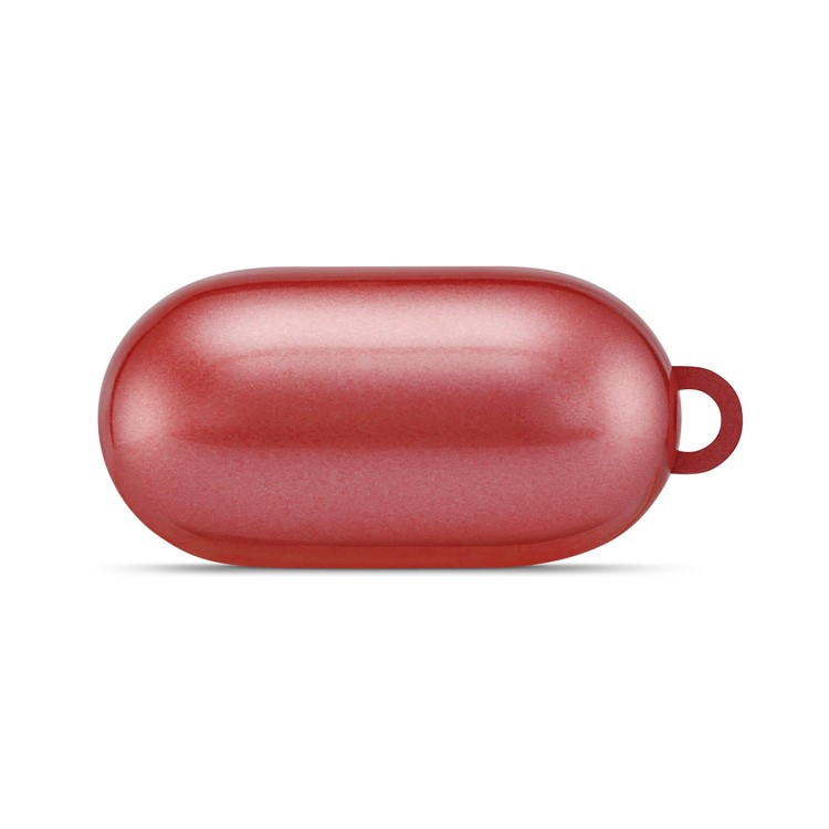 Rubberized TPU Case for Apple AirPods with Wireless Charging Case (2019) / AirPods with Charging Case (2019) (2016) - Red-12