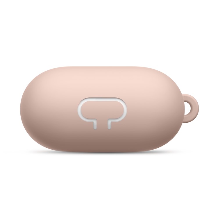 Thickened Silicone Case for Apple AirPods with Wireless Charging Case (2019) / AirPods with Charging Case (2019) (2016) - Light Pink-6