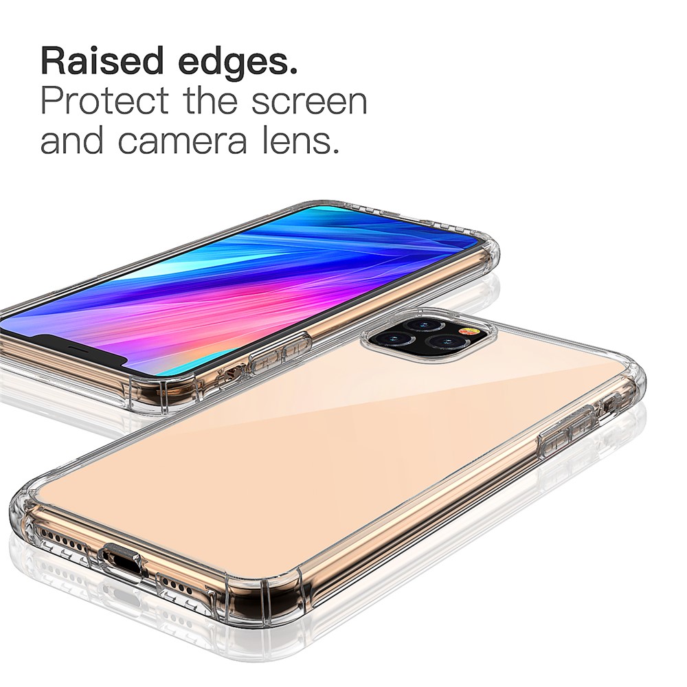 LEEU DESIGN Air Cushion Shockproof TPU Shell Cover for iPhone (2019) 5.8-inch-3