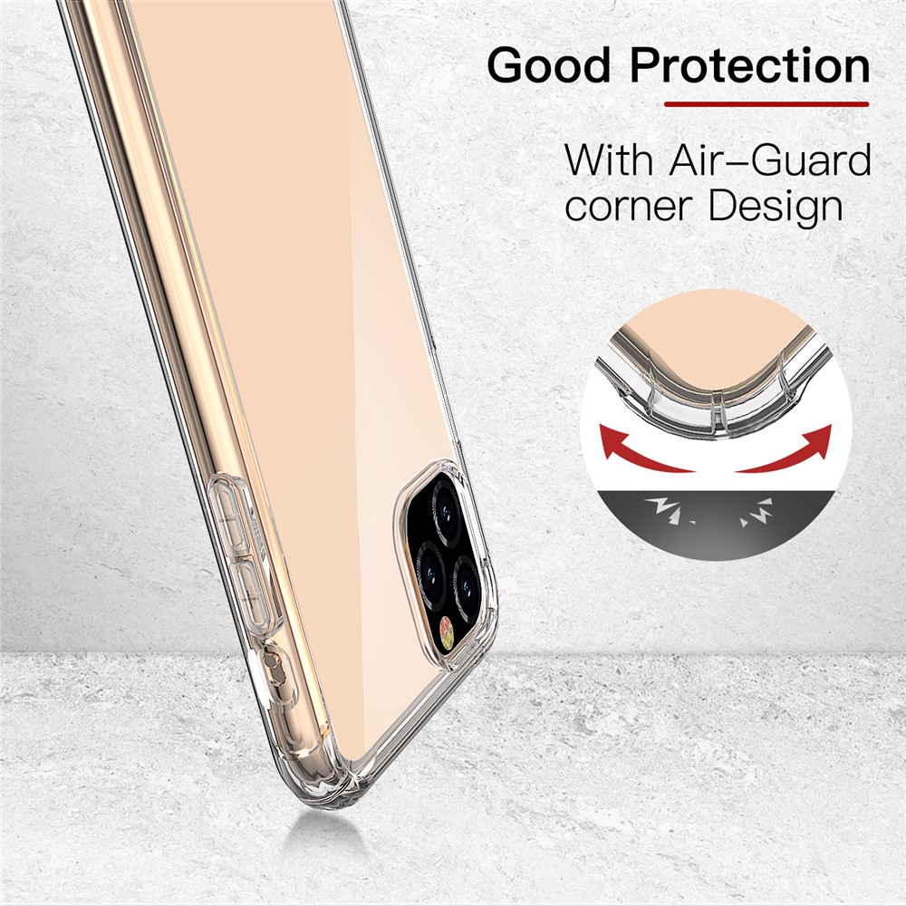 LEEU DESIGN Air Cushion Shockproof TPU Phone Case for iPhone (2019) 6.5-inch-4