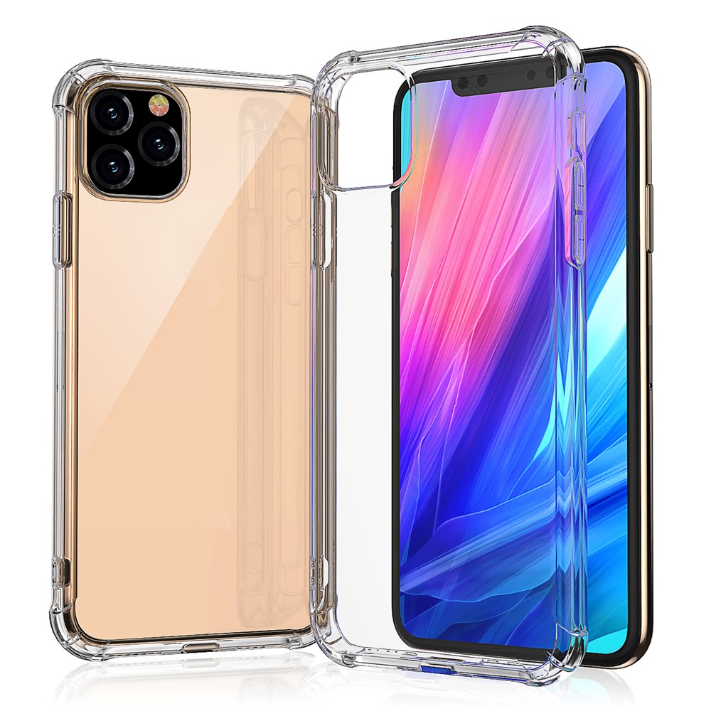 LEEU DESIGN Air Cushion Shockproof TPU Phone Case for iPhone (2019) 6.5-inch-8