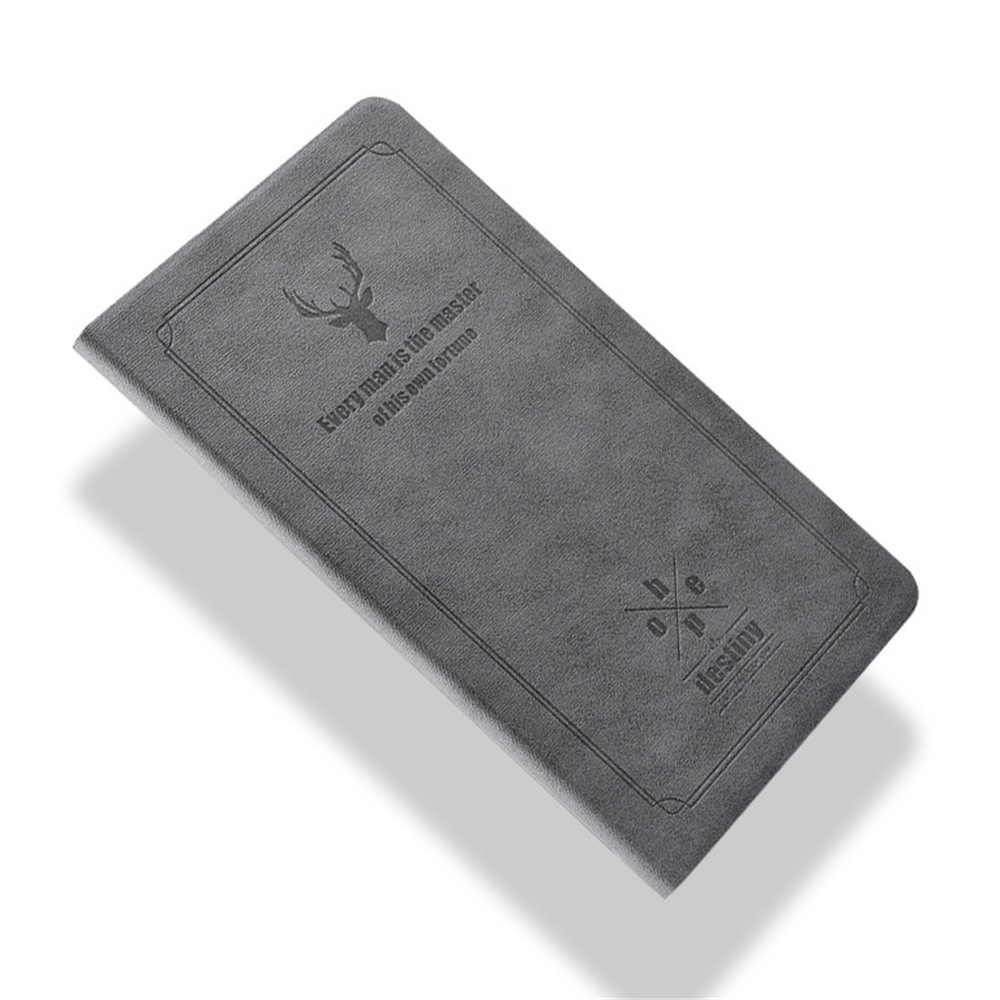 Deer Pattern PU Leather Stand Tablet Cover Shell for iPad Air 2 - Grey-5