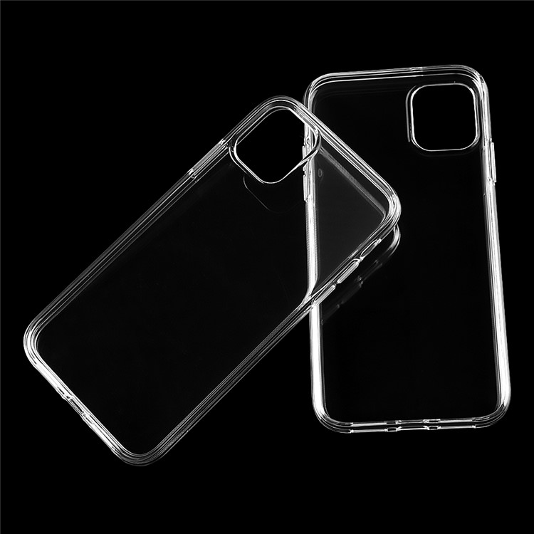 LEEU DESIG 1.2mm Transparent Thickness Soft TPU Phone Casing Cover for iPhone 11 6.1 inch (2019)-1