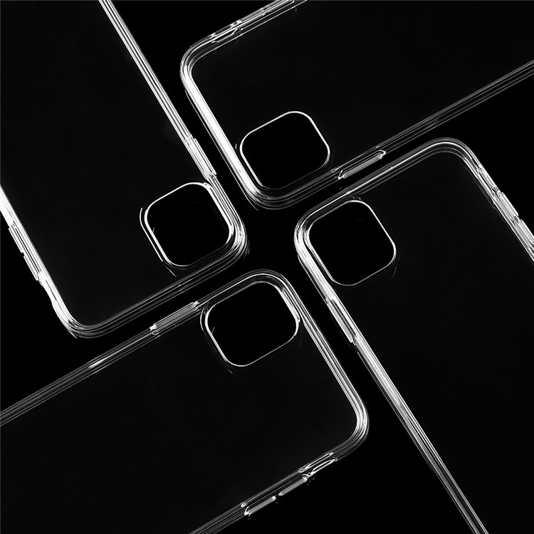 LEEU DESIG 1.2mm Transparent Thickness Soft TPU Phone Casing Cover for iPhone 11 6.1 inch (2019)-10