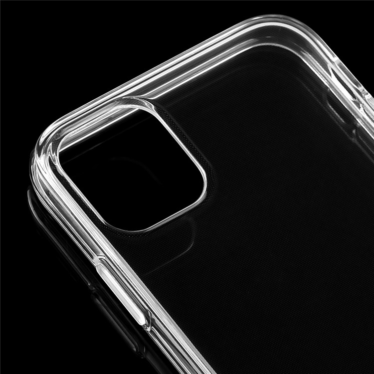 LEEU DESIG 1.2mm Transparent Thickness Soft TPU Phone Casing Cover for iPhone 11 6.1 inch (2019)-3
