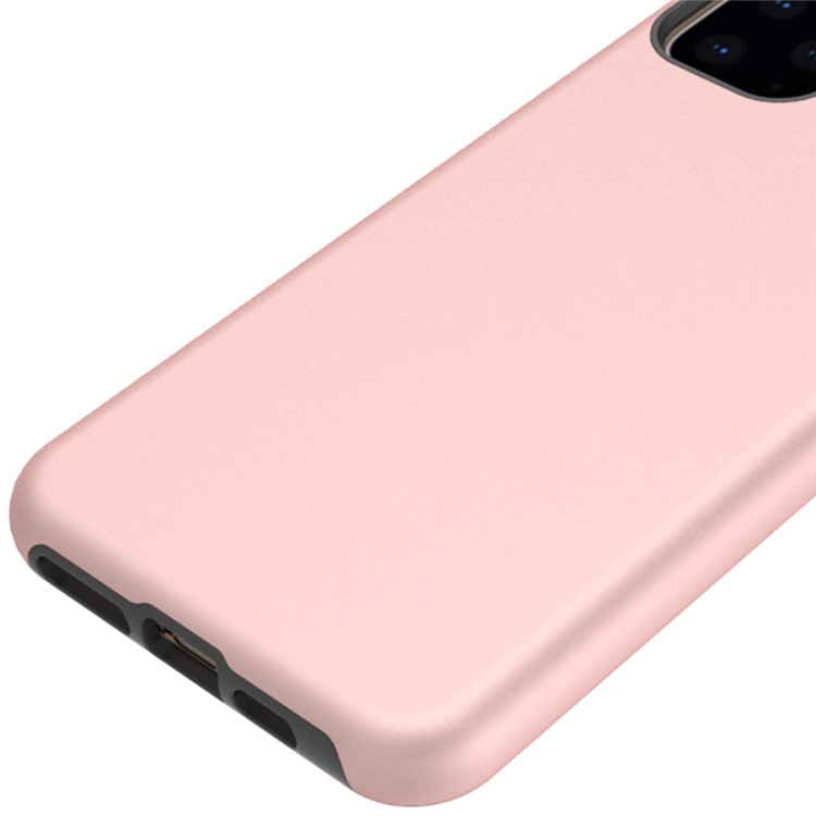 Pedestrian Series Shockproof Anti-dropping PC + TPU Hybrid Case for iPhone (2019) 5.8-inch - Rose Gold-4