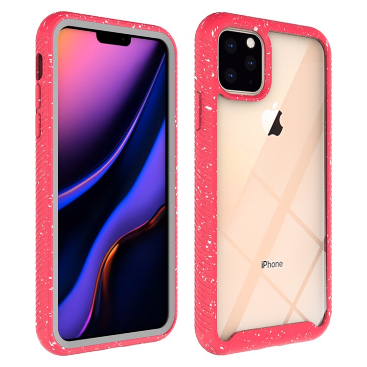 Shockproof Drop-proof Dust-proof Polycarbonate + TPU HybridCasing for iPhone (2019) 6.5-inch - Red-3