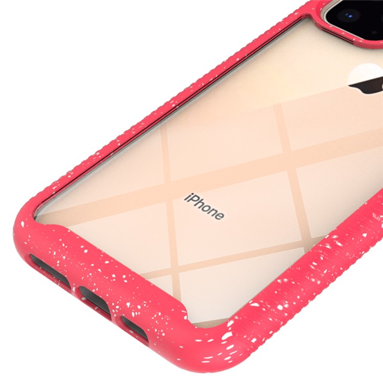 Shockproof Drop-proof Dust-proof Polycarbonate + TPU HybridCasing for iPhone (2019) 6.5-inch - Red-4