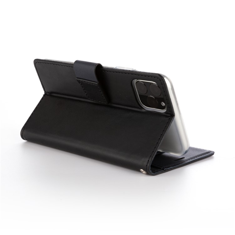 ROAR PU Couro + Tampa Da Carteira Do Telefone TPU Para O Iphone (2019) 6,5 Polegadas - Preto-3