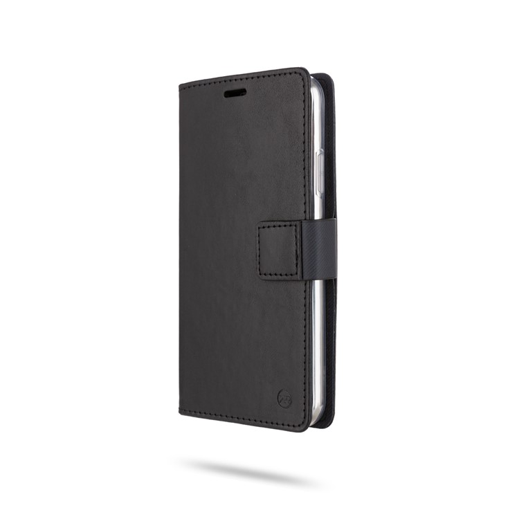 ROAR PU Couro + Tampa Da Carteira Do Telefone TPU Para O Iphone (2019) 6,5 Polegadas - Preto-4