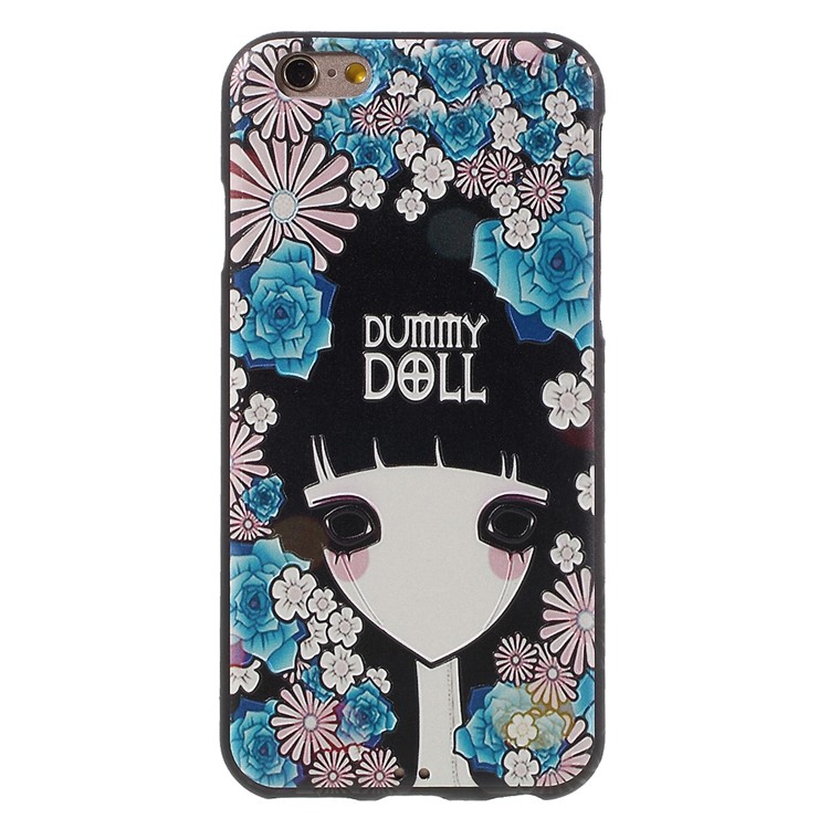 

Embossed TPU Cover Case for iPhone 6s 6 - Beauty and Flowers