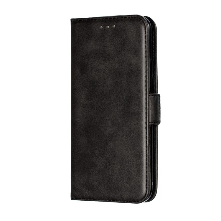 Leather Wallet Stand Flip Cover Phone Case for iPhone (2019) 6.5-inch - Black-5