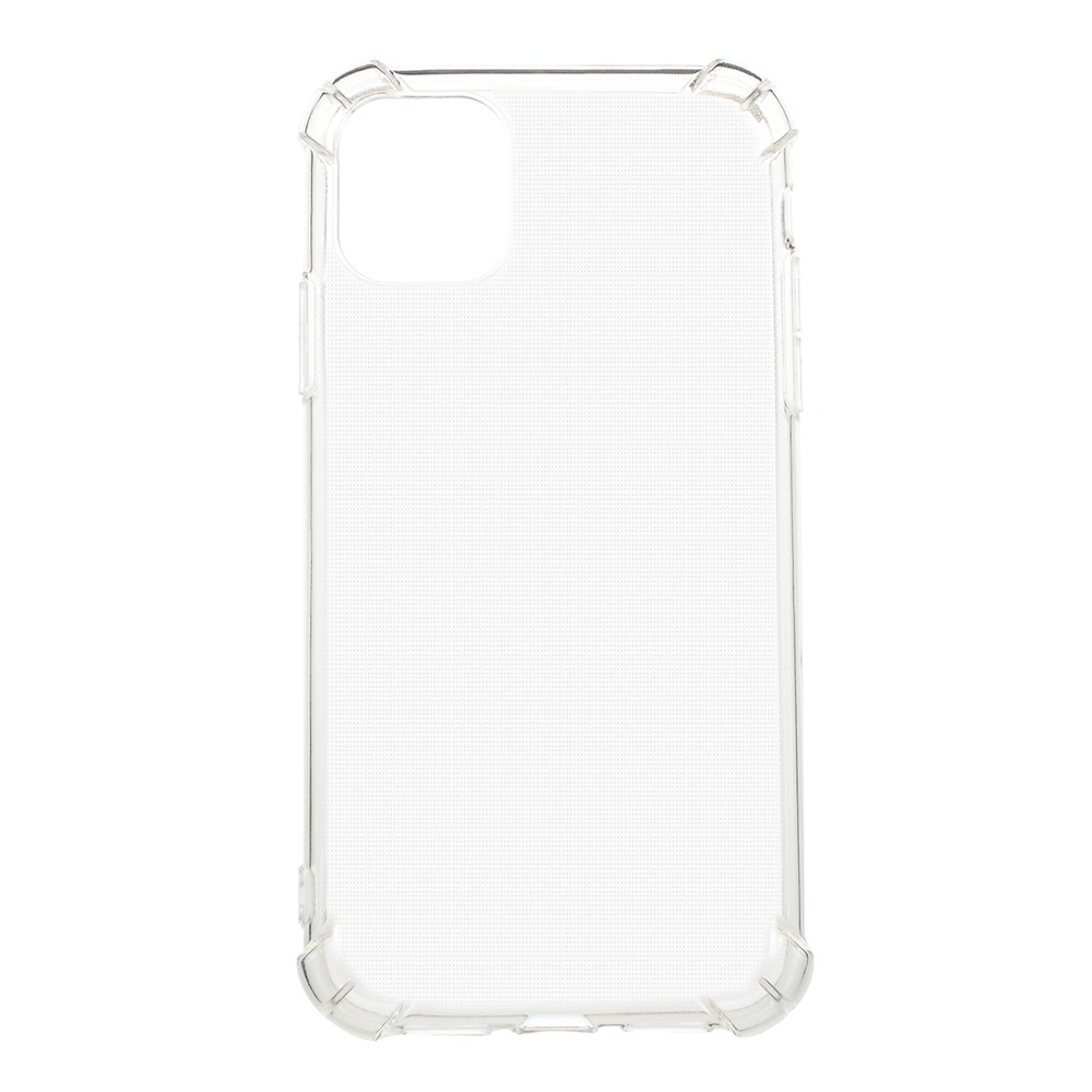 Clear Shock Absorption Soft TPU Phone Cover for iPhone (2019) 6.1-inch-1