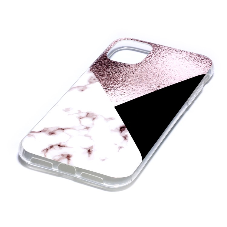 Teste Padrão De Mármore IMD TPU Back Case Para Iphone (2019) 5.8-inch - Estilo D-2