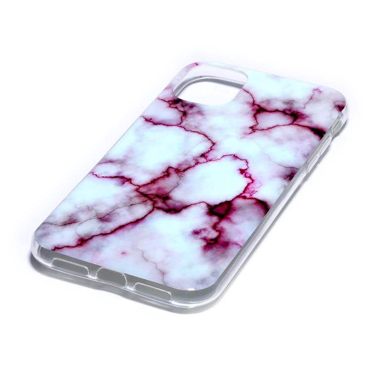 Teste Padrão De Mármore IMD TPU Back Case Para Iphone (2019) 5.8-inch - Estilo E-2