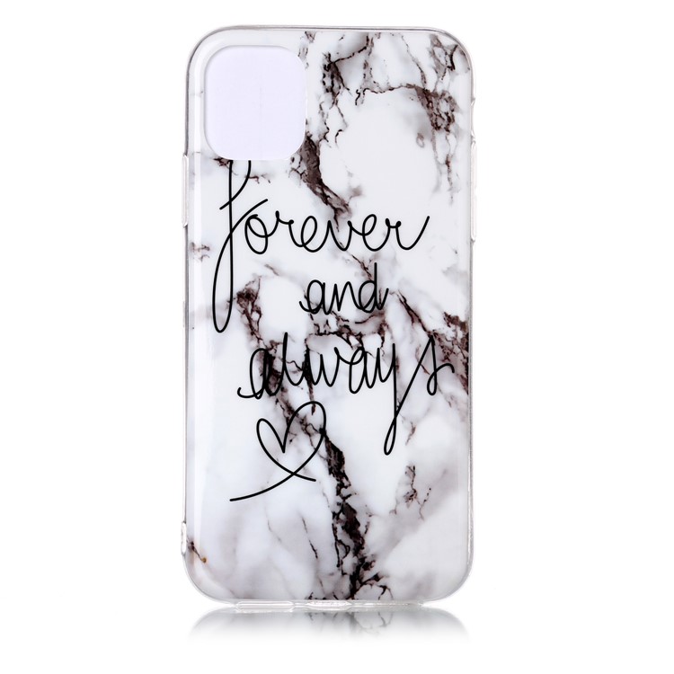Marble Pattern IMD TPU Back Case for iPhone 11 Pro 5.8 inch (2019) - Style H-1