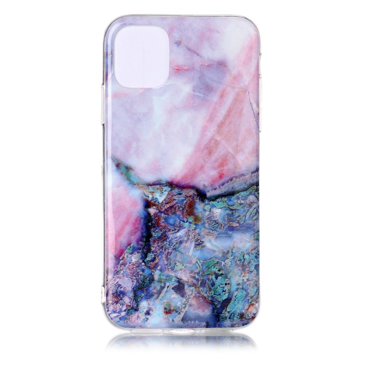 Teste Padrão De Mármore IMD TPU Back Case Para Iphone (2019) 5.8-inch - Estilo J-1