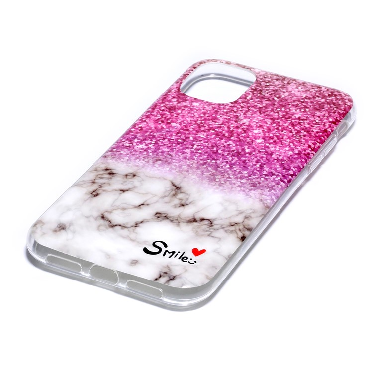 Teste Padrão De Mármore IMD TPU Back Case Para Iphone (2019) 5.8-inch - Estilo L-2