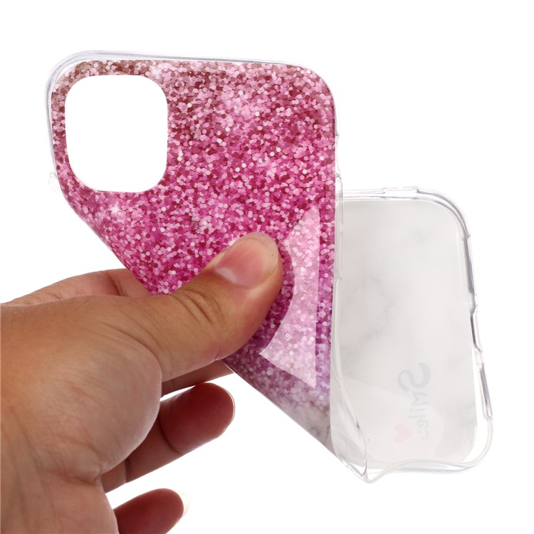 Teste Padrão De Mármore IMD TPU Back Case Para Iphone (2019) 5.8-inch - Estilo L-3