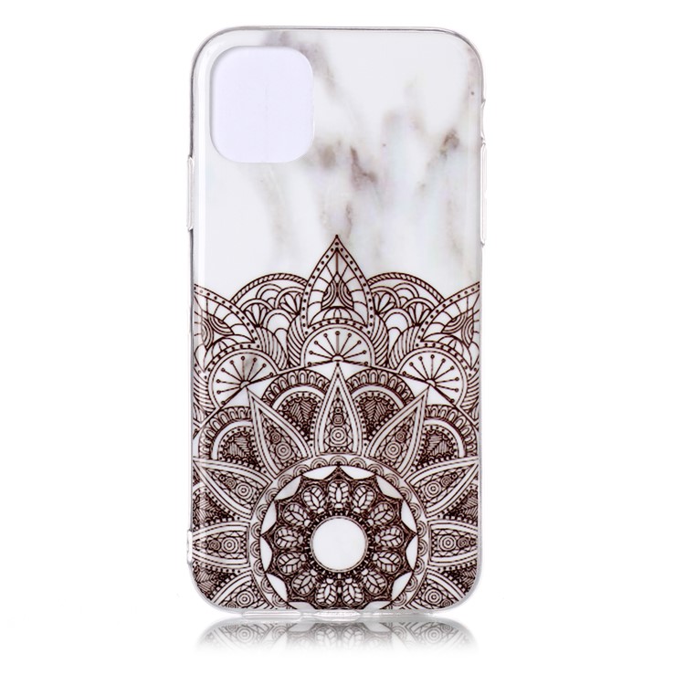 Teste Padrão De Mármore IMD TPU Back Case Para Iphone (2019) 5.8-inch - Estilo P-1