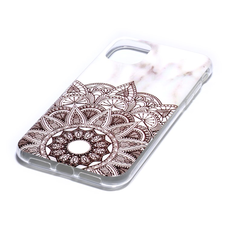 Teste Padrão De Mármore IMD TPU Back Case Para Iphone (2019) 5.8-inch - Estilo P-2