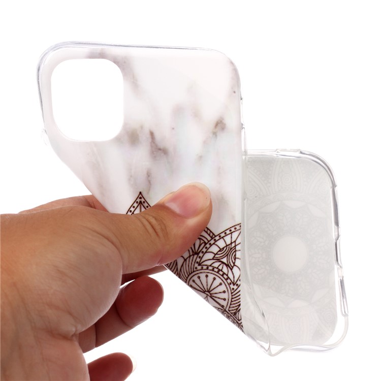 Teste Padrão De Mármore IMD TPU Back Case Para Iphone (2019) 5.8-inch - Estilo P-3