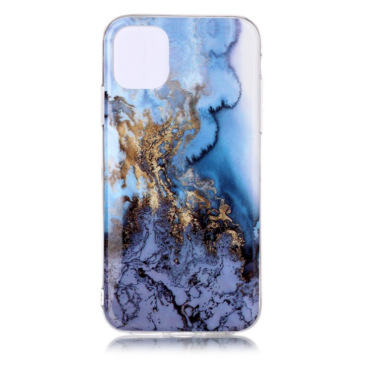 Teste Padrão De Mármore IMD TPU Back Case Para Iphone (2019) 5.8-inch - Estilo V-1