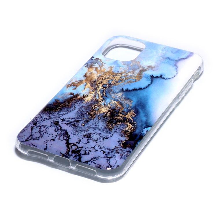 Mármol Pattern IMD TPU Back Case Para Iphone 11 Pro 5.8 Pulgadas (2019) - Estilo V-2