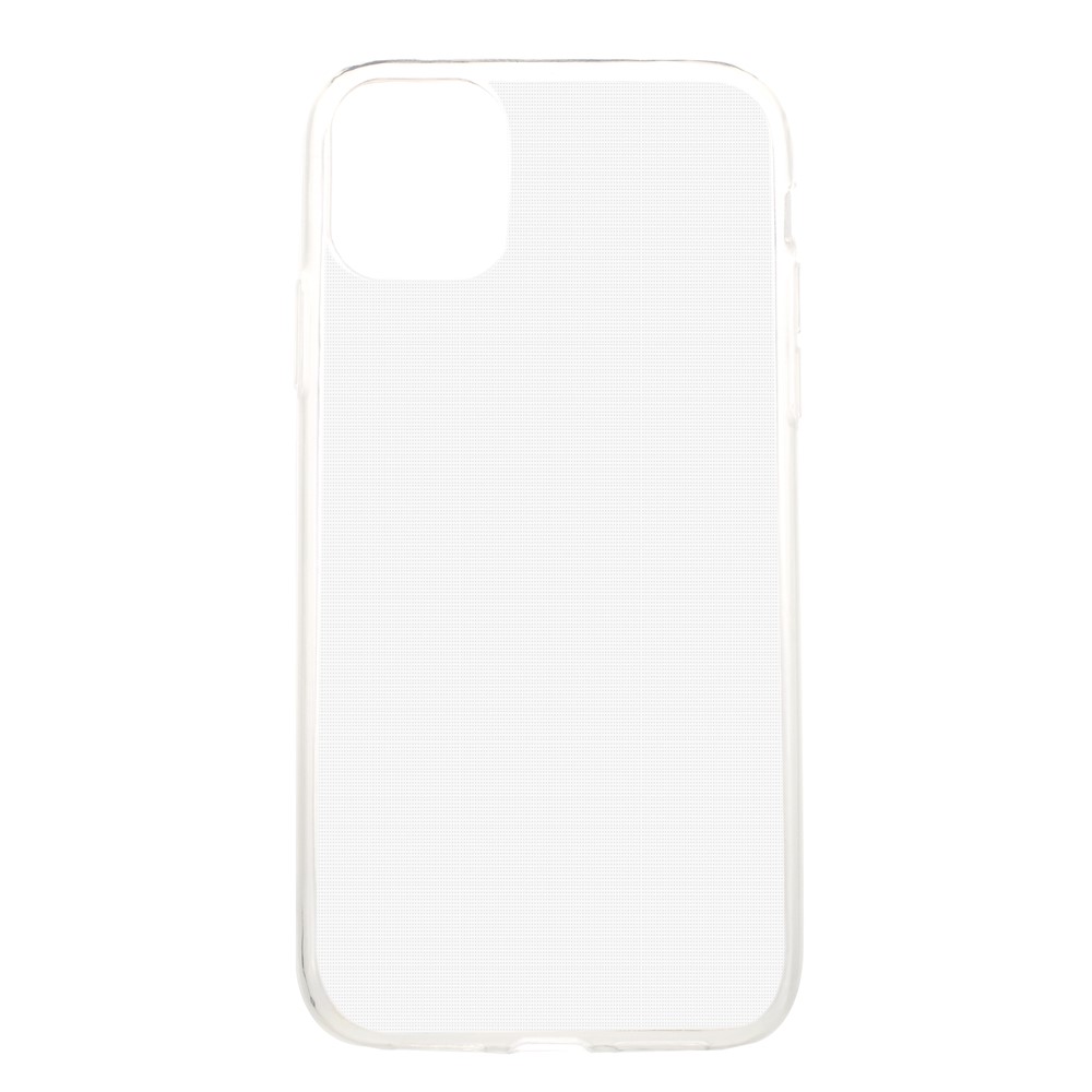 Soft TPU Phone Casing for iPhone (2019) 6.5-inch - Transparent-1