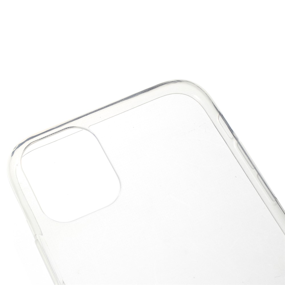 Clear Soft TPU Phone Shell Case for iPhone 11 6.1-inch (2019)-2
