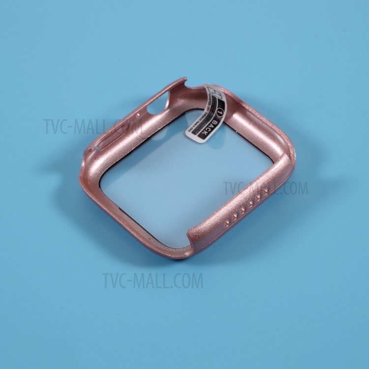 PC Case Cover with Screen Film for Apple Watch Series 3/Series 2/Series 1 38mm - Rose Gold-3