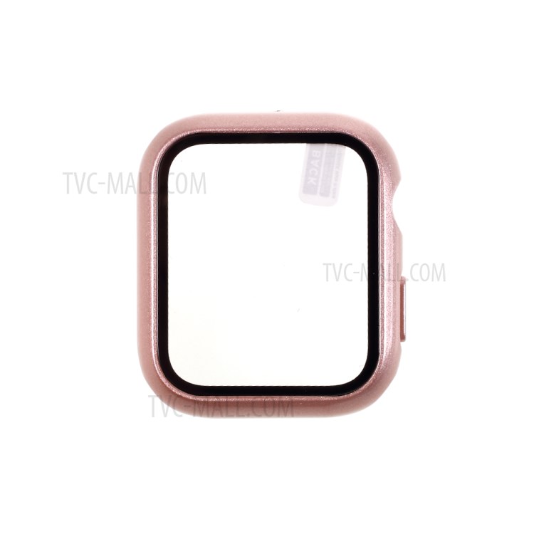 PC Case Cover with Screen Film for Apple Watch Series 3/Series 2/Series 1 38mm - Rose Gold-5