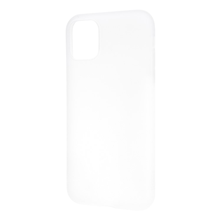 Double-sided Matte TPU Cover Shell Case for iPhone (2019) 6.5-inch - White-2